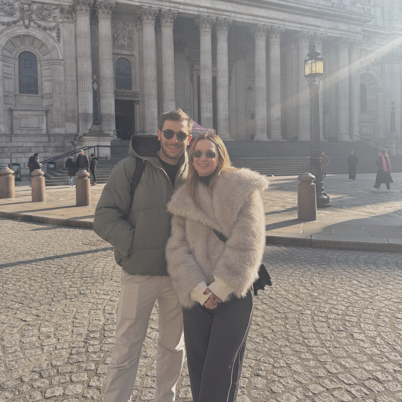 Guille y Gero felices